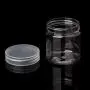 Milue 5cm OD Clear Strong PET Round Food Storage Container Jar Sealed with Clear Lid Milue 5cm OD Clear Strong PET Round Food Storage Container Jar Sealed with Clear Lid
