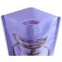 Bocal Transparent Rond Double Face 3,9 x 6,3 Pouces, Violet avec Fenêtre Claire – Support Pouch Design (100 unités) Bocal Transparent Rond Double Face 3,9 x 6,3 Pouces, Violet avec Fenêtre Claire – Support Pouch Design (100 unités)