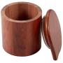 Solid Wood Sealed Jars, Kitchen Household Grain Storage Tanks, Storage Spices/Coffee Beans/Tea