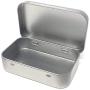 Professional 8 Pack Hinged Tin Box Containers with Solid Use Kit Survival Kits, Small Hinged Box - Boxes Lids, Glass Oz Jars, Storage Totes, X Hinge, Oz Plastic Containers, Metal Tin Container