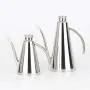 Maserfaliw Oil Can 500/800ml Kitchen Stainless Steel Oil Can Vinegar Sauce Dispenser Storage Jar, Home Decor, Family Essentials. Silver 500ml Maserfaliw Oil Can 500/800ml Kitchen Stainless Steel Oil Can Vinegar Sauce Dispenser Storage Jar, Home Decor, Family Essentials. Silver 500ml