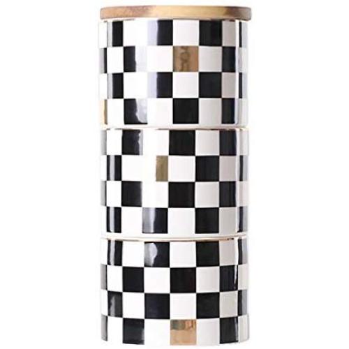 Luftdichte Kugelgläser mit Deckeln – Kleine Keramik-Behälter für Küche, Rustikaler Wohnkultur, Vorratsschrank-Organisation für Tee, Snacks, Zucker, Kaffee, Gewürze, 2L (Farbe : Style-1)