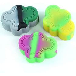 3-Pack Small Cloud Silicone Storage Container Multi Color by X-Value