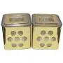 PLANET 007 2 Pc Gift Set Thyme Small Multipurpose Snacks Jar/Containers with Airtight Lid PLANET 007 2 Pc Gift Set Thyme Small Multipurpose Snacks Jar/Containers with Airtight Lid