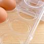 24 Fächer Anti-Kollisions Stapelbare Schubladen-Art Eierbehälter Eierablage Küchenregal Kühlschrank Aufbewahrungsbox Küchenaufbewahrung Home Box
