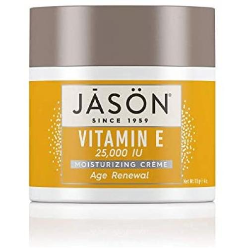 JASON Age Renewal Vitamin E 25,000 IU Moisturizing Crème, 4 Ounce Container