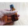 6PCS 30ML Empty Amber Glass Essential Oil Bottles with Orifice Reducer and Cap Travel Size Containers Jars Pot Vials Holder For Makeup Cosmetic Perfume Liquids Essential Oils Storage