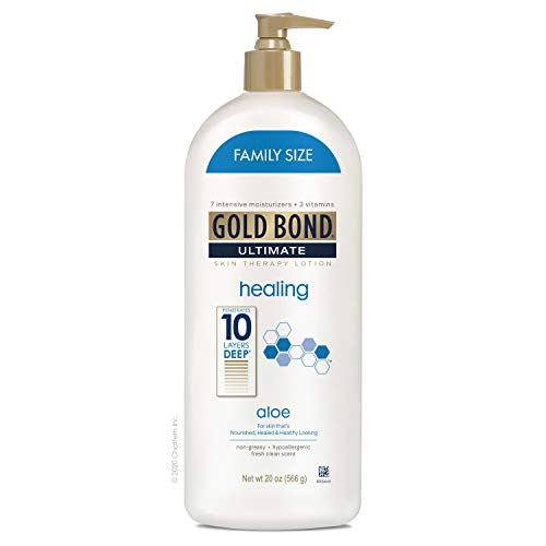 Gold Bond Ultimate Healing Skin Therapy Lotion with Aloe, Family Size, 20 Ounces