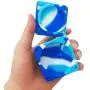 Silicone Container Nonstick Wax Box 37ml Containers Unbreakable Big Square Food Grade Storage Jars Dab Concentrate Oil Holder (2)