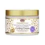 Crème de bouclage African Pride Moisture Miracle Beurre de Karité & Huile de Lin (3 unités) – Sculpte, Hydrate et Ajoute Brillance aux Boucles et Caresx Naturels, Hydrate et Définit, 354 ml