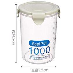 Kitchen Food Storage Jar Airtight Food Storage Kitchen Glass Jar Moisture-Proof Home Multi-Purpose Jam Bottle Cruet Plastic Transparent Milk Powder Sealing Box