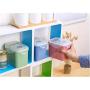 Sealed cans, food storage cans, whole grain storage boxes, 4 sets with lid storage tanks