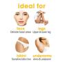 Nads Sugar Wax Kit - Wax Hair Removal For Women - Body+Face Wax - All Skin Types - At Home Waxing Kit With 6 Oz Sugar Wax, Cleansing Soap, Wooden Spatula, Re-Usable Cotton Strips