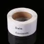 Étiquettes de rangement cuisine/étage/aliment 125pcs/rouleau Adhésif Auto-adhésif DIY Étiquettes de rangement cuisine/étage/aliment 125pcs/rouleau Adhésif Auto-adhésif DIY