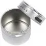 Juvale 20er Pack Magnetische Gewürzdosen – Lagerdosen mit Transparente Deckel, Gewürze Organizer, Metall Gewürzbehälter, Enthält 94 Etiketten Aufkleber – Fassungsvermögen 94 ml