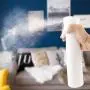 Yebeauty Mister Spray Bottle for Hair, Empty Plastic Fine Mist Spray Bottles Continuous Spray Bottle 360 Misting Stylist Sprayers for Cleaning Gardening,300ml/10oz (White)