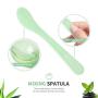 Facial Mask Mixing Bowl Set, Teenitor DIY Facemask Mixing Tool Kit with Silicon Face Mask Brush Facial Mask Bowl Stick Spatula Gauges Puff, Pack of 8, Green