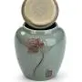 Ceramic Tea Caddy Retro Coarse Pottery Tea Cans Cork Tea Storage Chinese Kung Fu Tea Sets Sealed Jar Storage Containers,Green