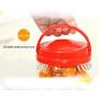 Portable sealed glass storage jars food grains for honey candy dried fruit snacks storage dispenser Containers (Size : 1500ml)