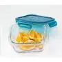 Bouteille de stockage alimentaire en verre étanche pour cuisine, boîte de conservation alimentaire, boîte de déjeuner, hermétique, pour réfrigérateur, finition experte, anti-humidité, multi-usage. Bouteille de stockage alimentaire en verre étanche pour cuisine, boîte de conservation alimentaire, boîte de déjeuner, hermétique, pour réfrigérateur, finition experte, anti-humidité, multi-usage.