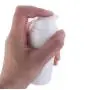 3er Set Weißer Leerer Tragbarer Mini Airless Pump Flasche Glasbehälter mit Bajonettverschluss für Kosmetik, Creme, Lotion, Emulsion, Reisezubehör (30ml/1oz)