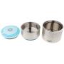 joyMerit Vacuum Lunch Container Stainless Steel, Thermal Food Jar - Blue 1400ml