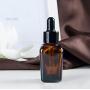 3 Pcs 10ML 0.34OZ Amber Square Glass Dropper Bottle Empty Refillable Essential Oil Container with Black Head Cosmetic Dropper Jar Pot Perfume Dispense Sample Vial Tube for Travel Home