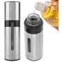 Stainless Steel Oil Bottle Jar Storage Organizer Oil Container Kitchen Tool Household Barbecue