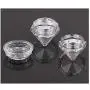 Contenants Vides en Forme de Diamant 5g – 30 Pièces – RONRONS – Parfait pour Cosmétiques, Voyage, Décoration.