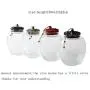 Glass Tea Storage Jar With Lid Flower Tea Seal Cans Coffee Beans Sugar Tanks Nut Canister,B Glass Tea Storage Jar With Lid Flower Tea Seal Cans Coffee Beans Sugar Tanks Nut Canister,B