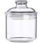 Small Acrylic Storage Jar, Airtight Lid with Silicon Sealing Ring | Perfect Canister for Sugar, Salt, Tea, Spices, Herbs, Condiments | 400ML/13.7OZ
