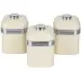 Ensemble de 3 Boîtes de Rangement Retro, Style Swan SWKA1020CN, Crème Ensemble de 3 Boîtes de Rangement Retro, Style Swan SWKA1020CN, Crème