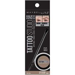 Maybelline New York Tattoostudio Brow Pomade Long Lasting, Buildable, Eyebrow Makeup, Blonde, 0.106 Ounce