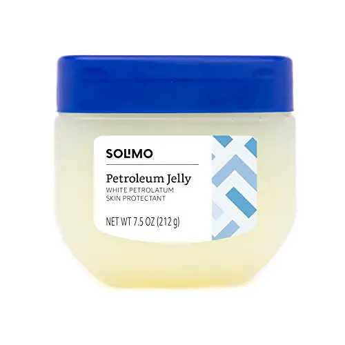 Amazon Marque - Solimo Vaseline Blanc Protecteur de Peau, Inodore, 211 ml