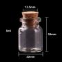 | Storage Bottles & Jars | 4/5/6/7/8ml.Tiny Glass Bottles with Cork Empty Glass Bottles Glass Jars Vial for Home Decoration Artware Craftwork 100pcs | by HUDITOOLS | 1 PCs
