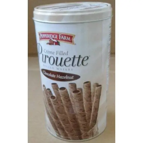 Decorative Pepperidge Farm Tin Can Storage Container - Container is EMPTY Decorative Pepperidge Farm Tin Can Storage Container - Container is EMPTY