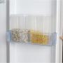 Grain storage box, kitchen food storage container, transparent plastic sealed can