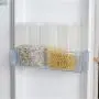 Transparente Lebensmittel-Aufbewahrungsbox, Küchen-Lebensmittelbehälter, durchsichtiger Kunststoff-Dosebehälter