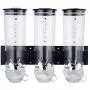 Conteneurs de Rangement pour Boîtes d'Aliments 1-2L, Seaux, Fixation Murale - Distributeur d'Épices Divers, Pot à Visser Étanchéifié avec Tasse et Base. Conteneurs de Rangement pour Boîtes d'Aliments 1-2L, Seaux, Fixation Murale - Distributeur d'Épices Divers, Pot à Visser Étanchéifié avec Tasse et Base.