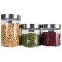 QIANZICAI Tea Cans, Red Persimmon Ceramic Storage Jars, Everything Goes Well, Creative Gifts, Gifts/Ornaments Tea Ceremony Accessories