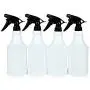 Vivaplex, 4, Large, 24 oz, Sturdy, Empty, Plastic Spray Bottles, with Black Trigger Sprayers Vivaplex, 4, Large, 24 oz, Sturdy, Empty, Plastic Spray Bottles, with Black Trigger Sprayers