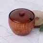 RingBuu Seasoning Jar - Japanese Style Wooden Seasoning Pot Salt Cans Spice Jar with Lid for Kitchen Home RingBuu Seasoning Jar - Japanese Style Wooden Seasoning Pot Salt Cans Spice Jar with Lid for Kitchen Home