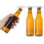 INFILM Magnetic Bottle Hanger for your Refrigerator, Beer Loft Magnets Refrigerator Beer Bottle Storage Jar Hanger Magnet Strips for Cans Containers