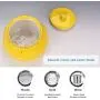 Ceramic Pottery Cereal Containers Canister Cookie Jar with Lids Large, Airtight Food Storage Containers Bins for Kitchen Pantry Organization Flour Rice Candy Bulk, 1L, 15x16cm (Color : Yellow) Ceramic Pottery Cereal Containers Canister Cookie Jar with Lids Large, Airtight Food Storage Containers Bins for Kitchen Pantry Organization Flour Rice Candy Bulk, 1L, 15x16cm (Color : Yellow)