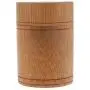 dailymall 2X Vintage Bamboo Tea Container Caddy Canister Tea Jar Seal Storage Bottle S - 10cm 20cm 2pcs