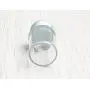 6 PCS Klare Glas Leere Essentiellen Ölsiebchen Kosmetik Cremes Lagerbehälter Flüssigkeit Probenbehälter mit Aluminium Schraubverschluss Wunschbehälter (30 ML)
