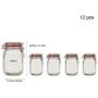 MGhome 12 Pcs Jar Bags Seal Zipper Reusable Food Saver Storage Leakproof for Kitchen Snack (L)