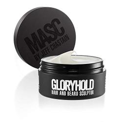 GLORYHOLD Beard Sculptor and Hair Styling Paste from MASC KUSCHELBÄR by Jeff Chastain - 4 oz Magnum Jar, Paraben-free & Cruelty-free - Easy to Use Paste Provides Durable Hold for Beard & Hair