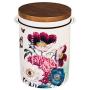 Cypress Home Vivid Bouquet Ceramic Canisters, Set of 3