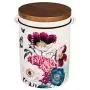 Cypress Home Vivid Bouquet Ceramic Canisters, Set of 3 Cypress Home Vivid Bouquet Ceramic Canisters, Set of 3